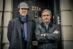 Picture shows: Sherlock Holmes (BENEDICT CUMBERBATCH) and John Watson (MARTIN FREEMAN)