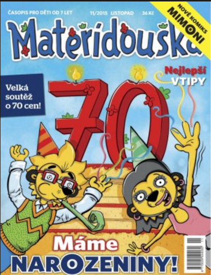 Časopis Mateřídouška slaví 70 let