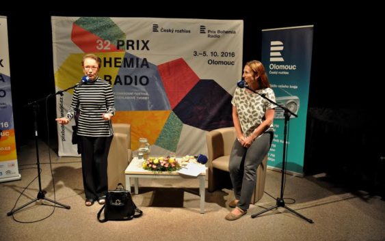 Hana Maciuchová na loňském ročníku Prix Bohemia Radio. Foto: Lucie Kačerová